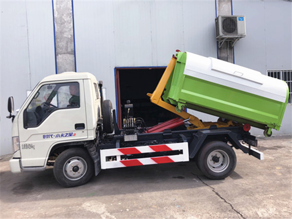 國五福田時代車廂可卸式垃圾車