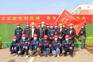 “青年突擊隊”的旗幟在河南三建項目一線高高飄揚！