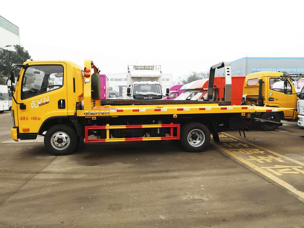 解放虎VN藍牌一拖二清障車 解放虎VN藍牌一拖二清障車