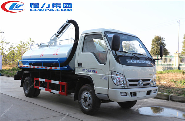 福田時(shí)代藍(lán)牌吸糞車