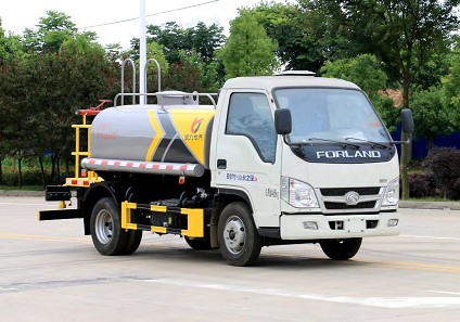 國六福田時代小卡之星藍牌2.7噸灑水車