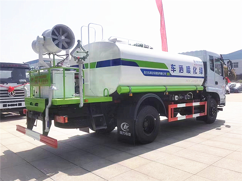 國六東風華神F5霧炮灑水車