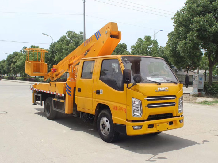 江鈴雙排17.5米直臂國六高空作業車